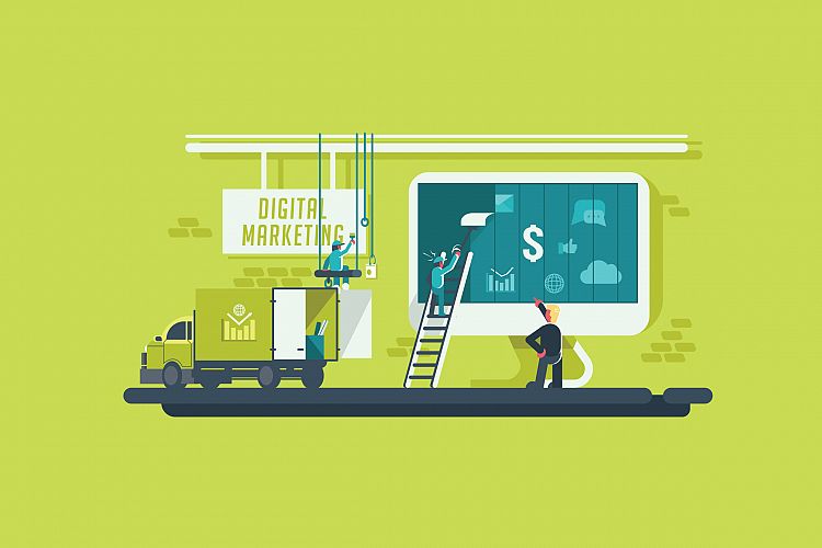 Digital Marketing - Vector Activity