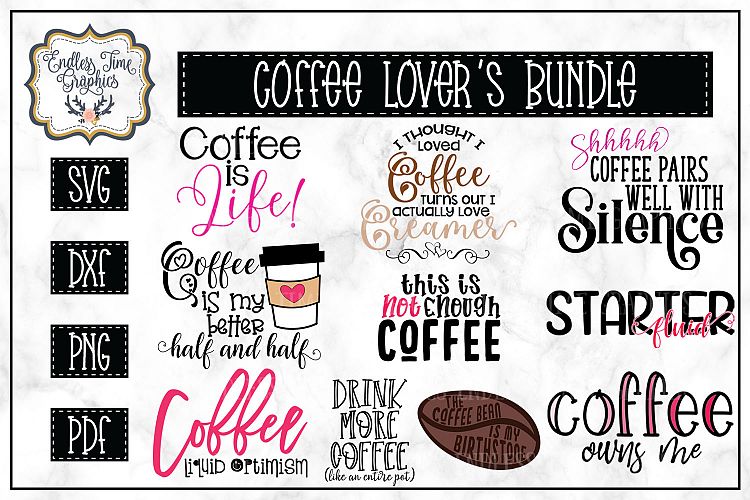 Funny Coffee SVG Bundle