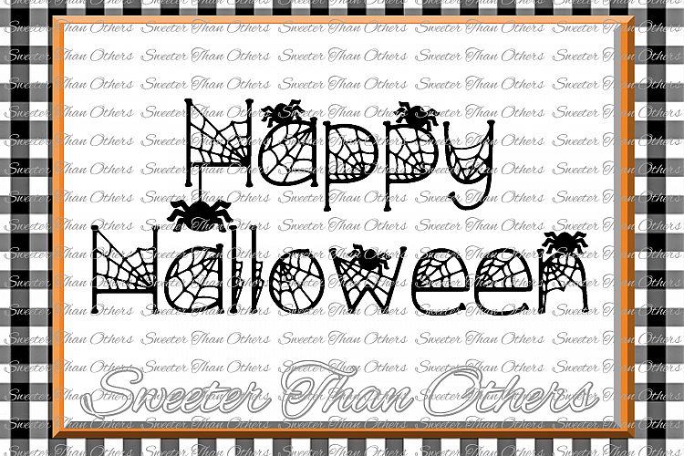 Halloween svg, Happy Halloween svg, Spiders svg