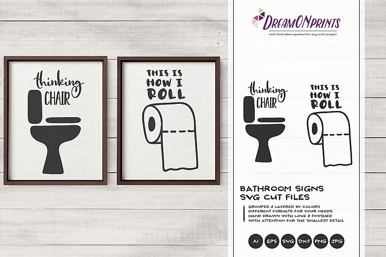 Download Bathroom Signs SVG | Bathroom SVG, DXF, EPS, PNG (253832 ...