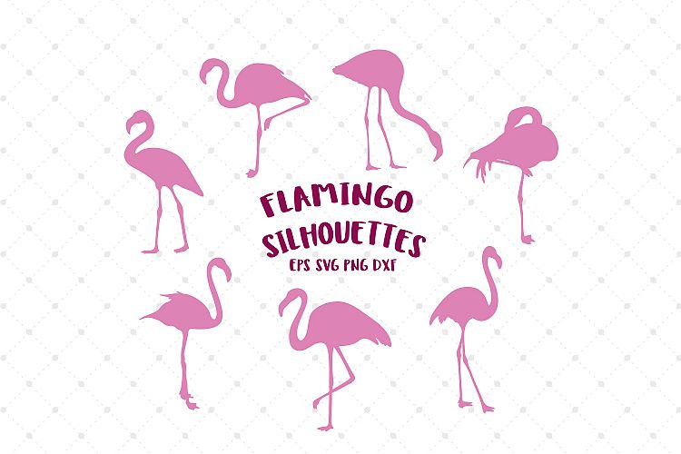 Download Flamingo Silhouettes SVG Cut Files (87294) | Cut Files ...