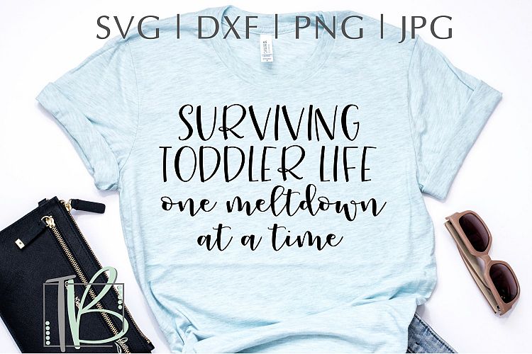 Surviving Toddler Life One Meltdown at a Time SVG