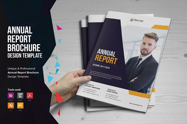 Annual Report Brochure Design v3