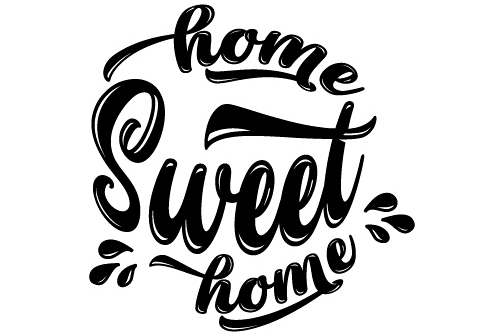 Home sweet home Svg,Dxf,Png,Jpg,Eps vector file (32665 ...