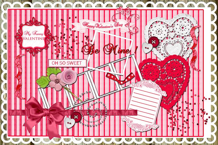 20 Love Letters Elements/ Clipart Designer Pack