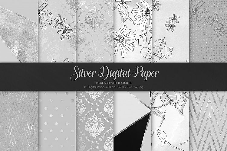 Silver Digital Paper