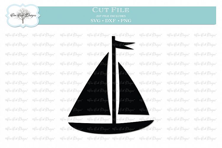 Sailboat - SVG DXF PNG (67662) | SVGs | Design Bundles