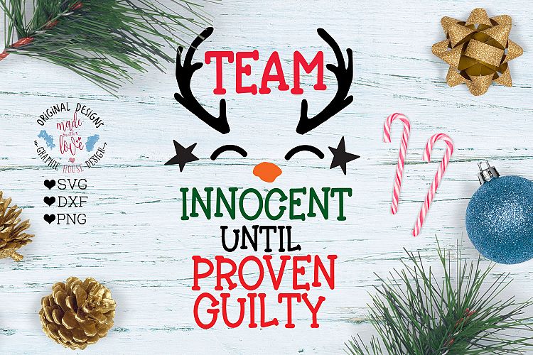 Team Innocent Christmas Cut File