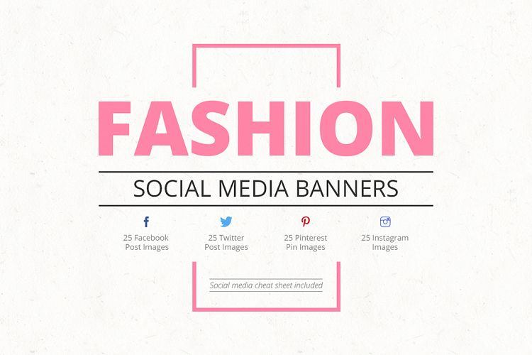 Fashion Social Media Banners