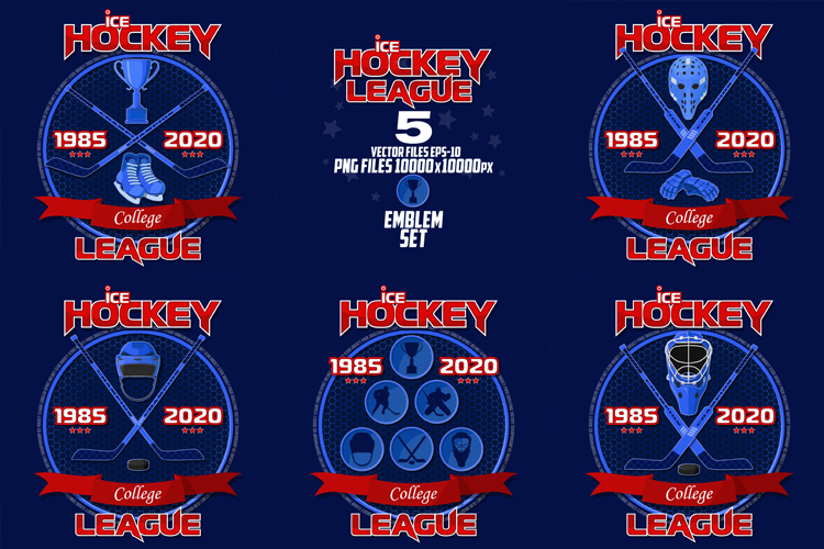 Design on the hockey theme. For T-shirts, and banners.