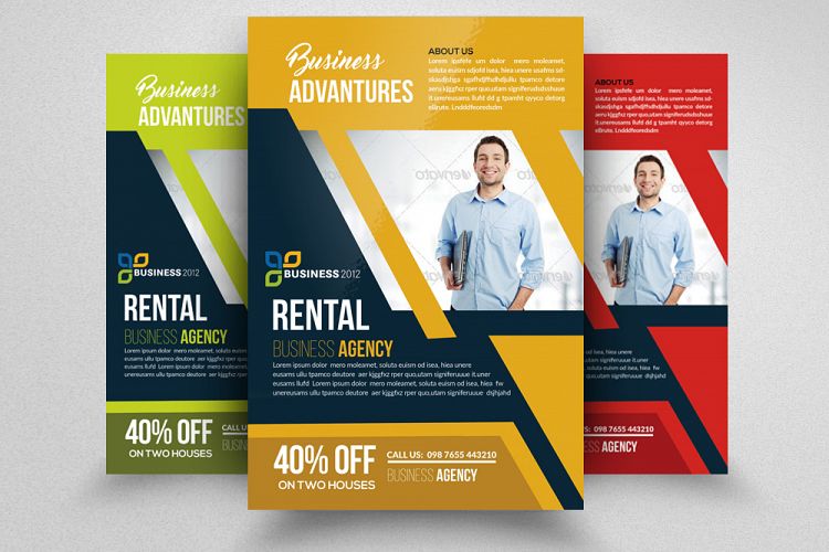 Employment Agency Business Flyer Template
