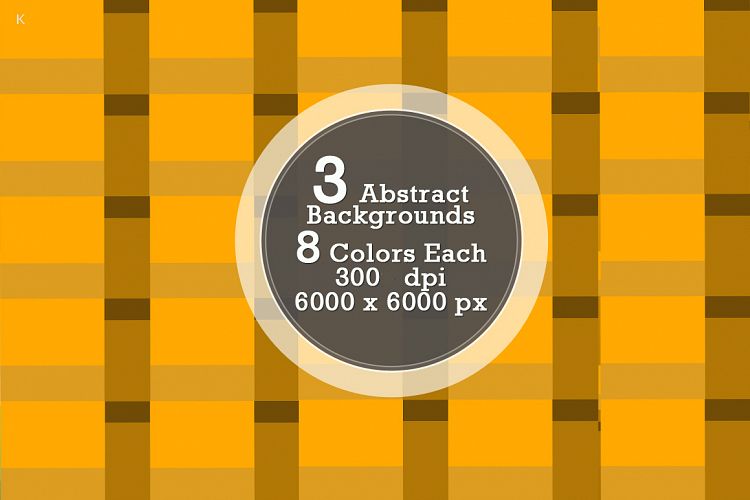 Pack of 3 Abstract Backgrounds