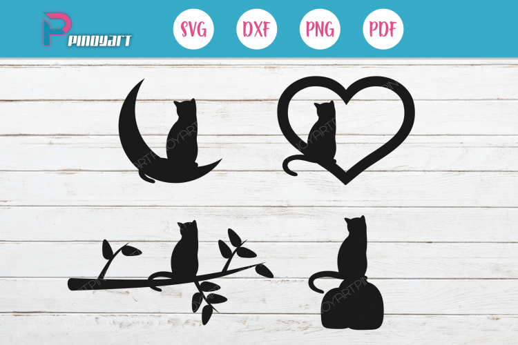 cat svg, cat svg file, cat silhouette svg, peeking cat svg