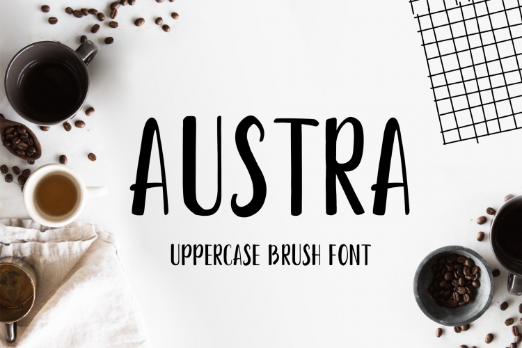 Austra Uppercase Font