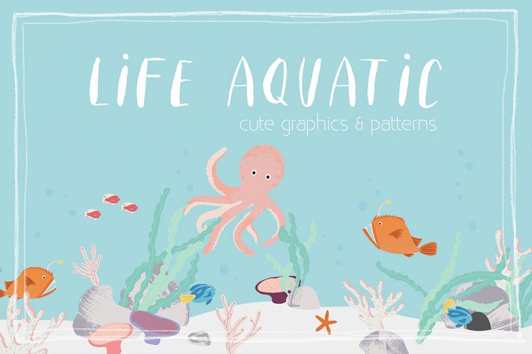 Life Aquatic | Patterns & Graphics