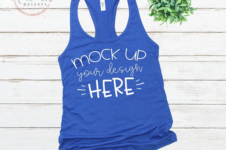 Mock up Next Level 1533 Royal Mockup
