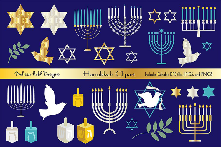 Hanukkah Clipart Graphics