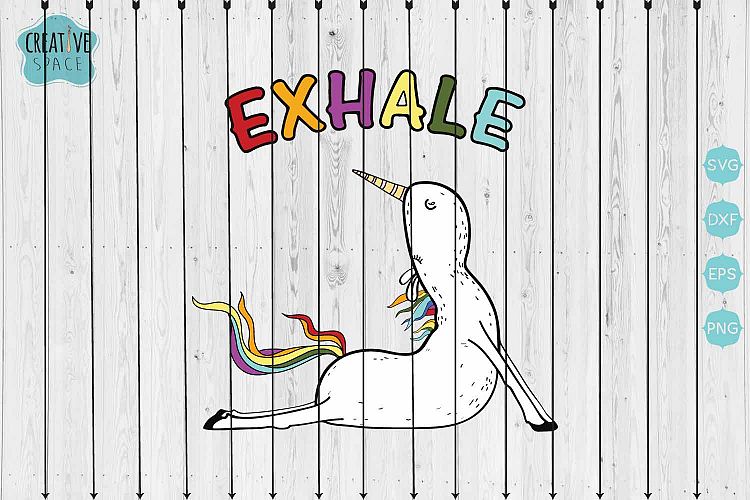 Exhale Unicorn svg, Yoga Unicorn svg, Unicorn svg,dfx,png