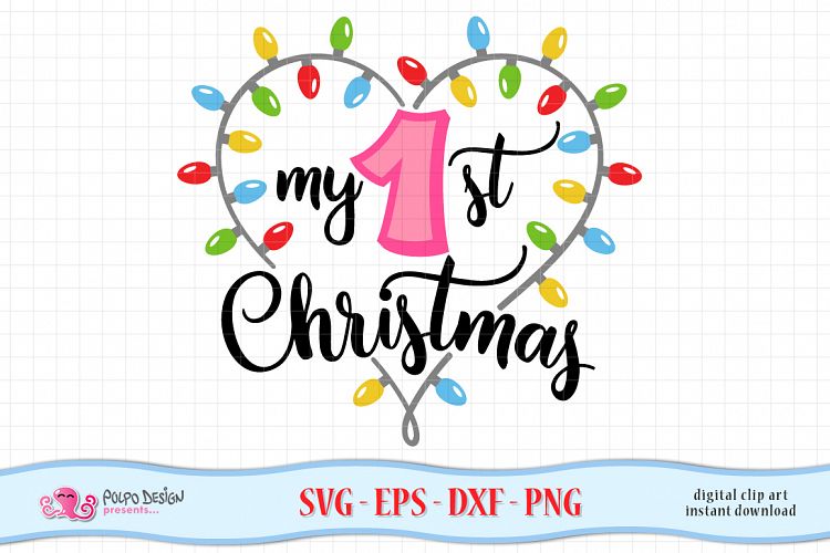 My first Christmas SVG