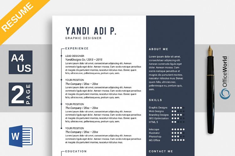 Flipped Resume / CV