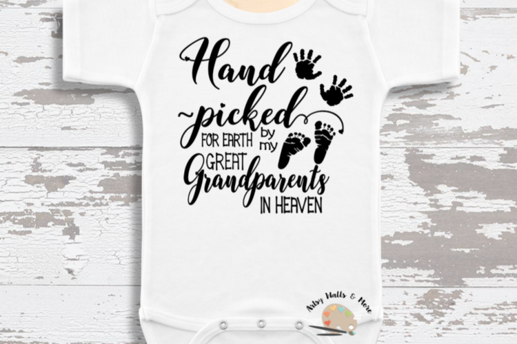 Hand Picked for Earth SVG In Memory of Great Grandparents