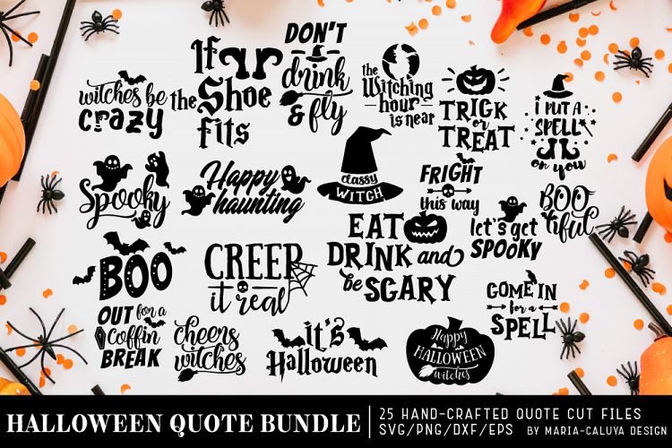 Halloween SVG Cut File Bundle