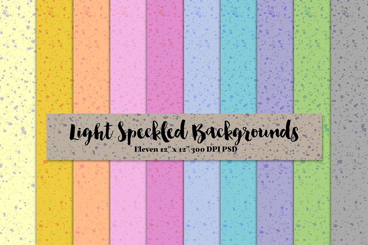 Light Speckled Backgrounds