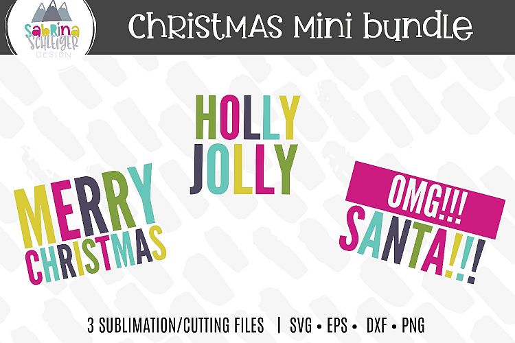 Christmas SVG & Sublimation Mini Bundle