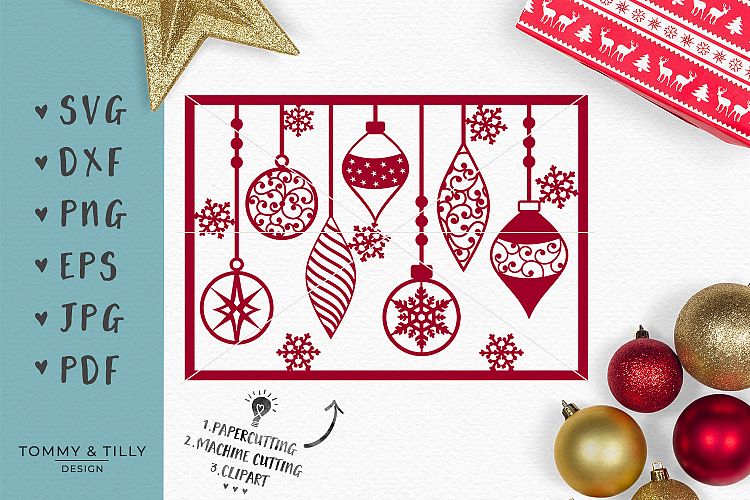 Baubles - SVG EPS DXF PNG PDF JPG Cut File