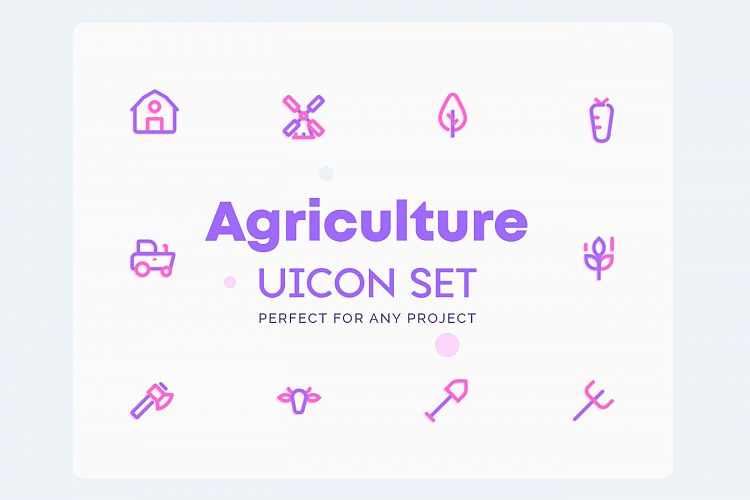UICON - Agriculture, Farming Icons
