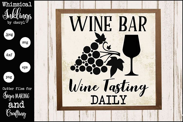 Wine Bar SVG