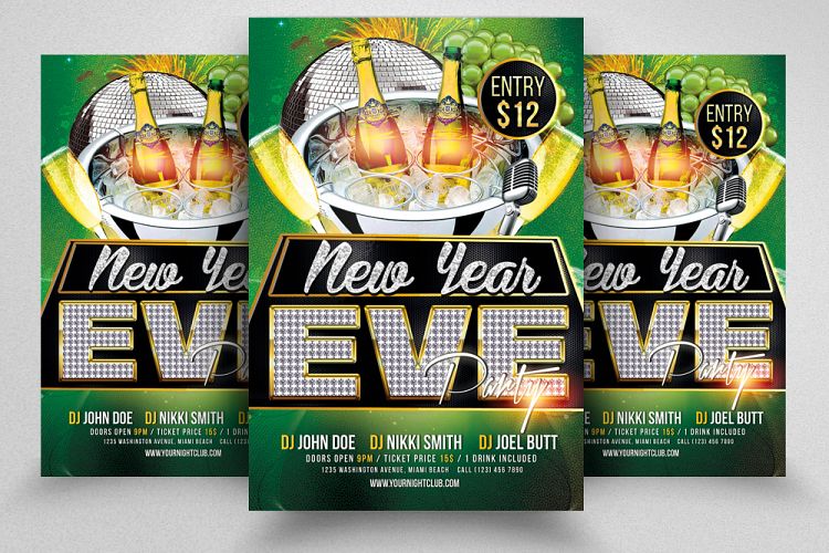 New Year Party Flyer