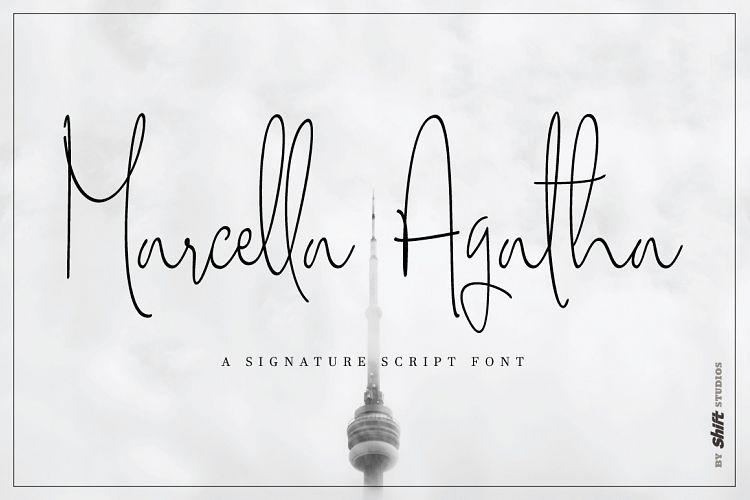 Marcella Agatha Typeface