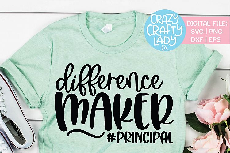 Download Difference Maker Principal SVG DXF EPS PNG Cut File