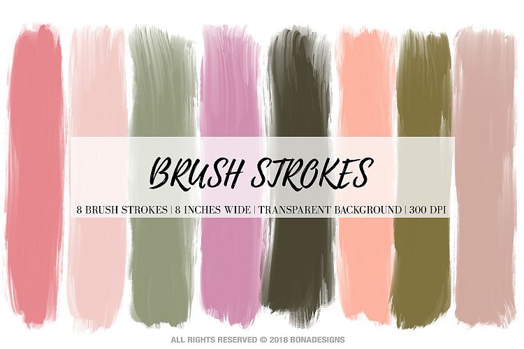 Pastel Brush Stroke, Brush Stroke