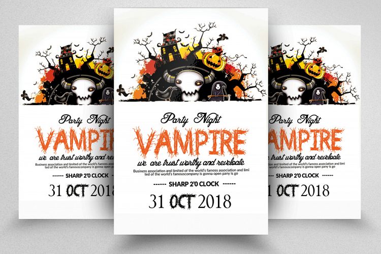 Halloween Night Flyer