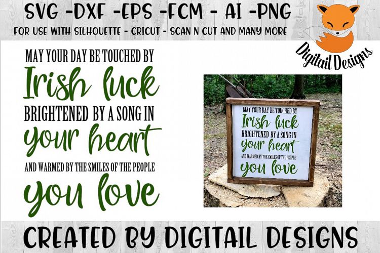 St Patricks Day SVG - Silhouette - Cricut