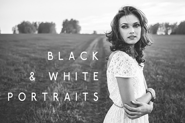 Black & White Portraits Lightroom Presets example image 1