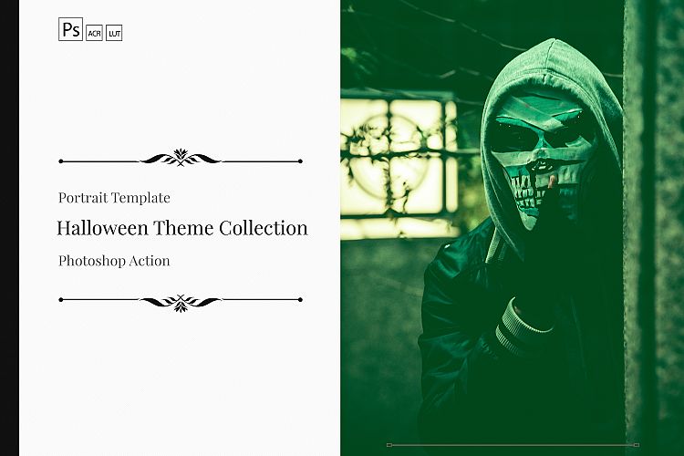 Halloween Theme color grading Photoshop Actions