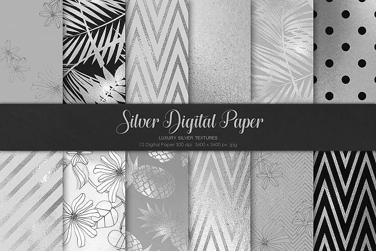 Silver Digital Paper