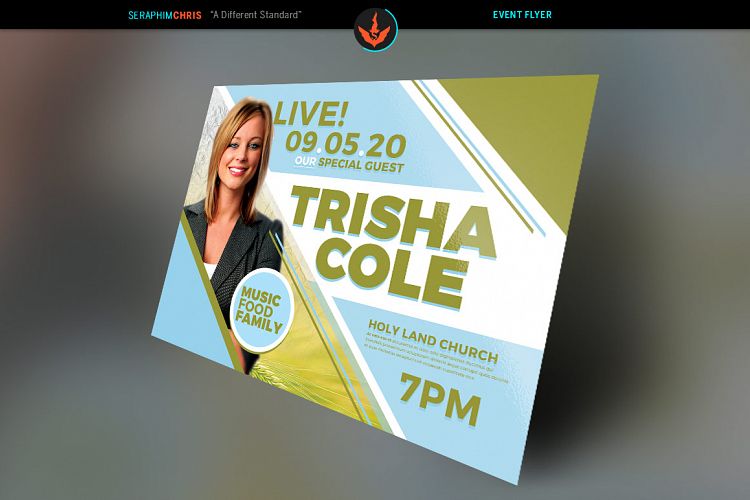 Special Guest Church Flyer Template