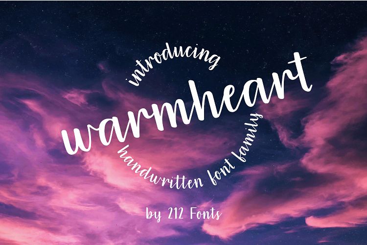 Warmheart Font Family