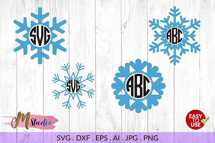 Download Free Svgs Download Snowflake Svg For Silhouette Cameo Or Cricut Free Design Resources