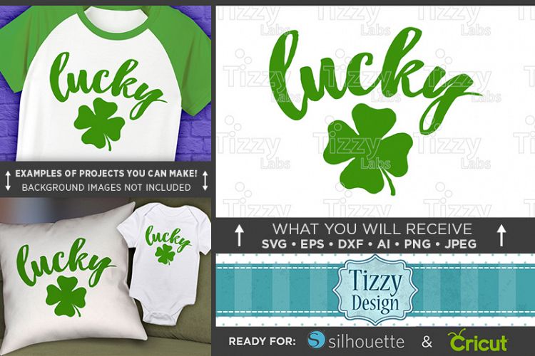 Lucky Shirt SVG File - St. Patricks Day Shirt - 1081