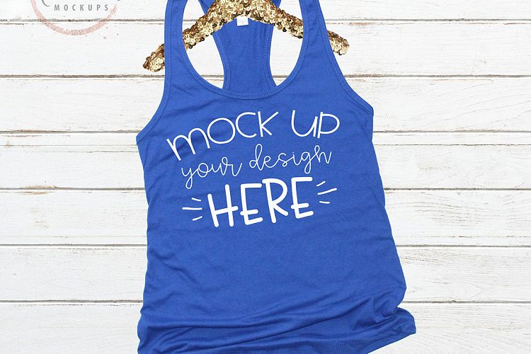 Mock up Next Level 1533 Royal Mockup