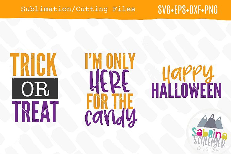 Halloween Mini Bundle- SVG/Sublimation Designs