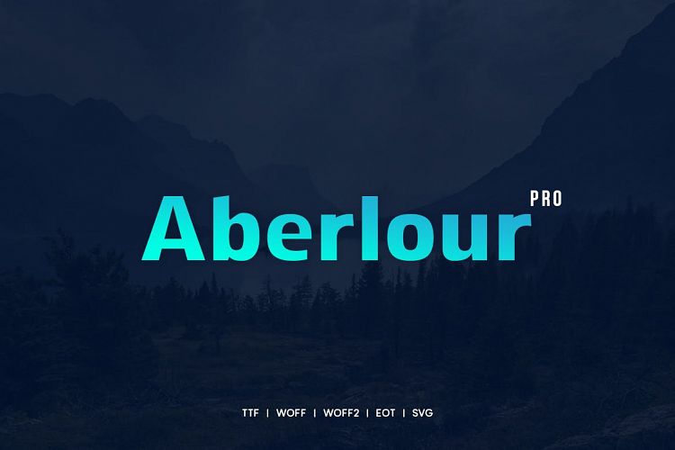 Aberlour - Modern Typeface WebFonts