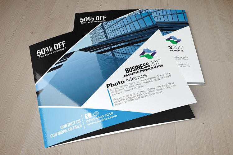 Business Agency Square Trifold Brochure