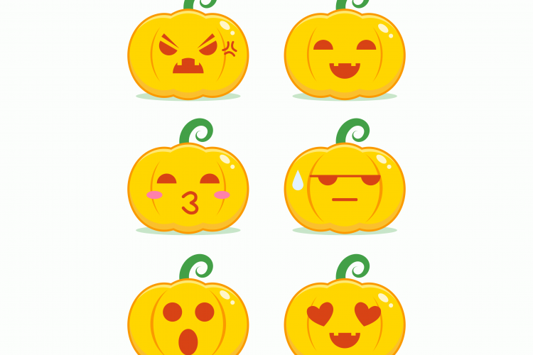 Pumpkin Head Emoticon