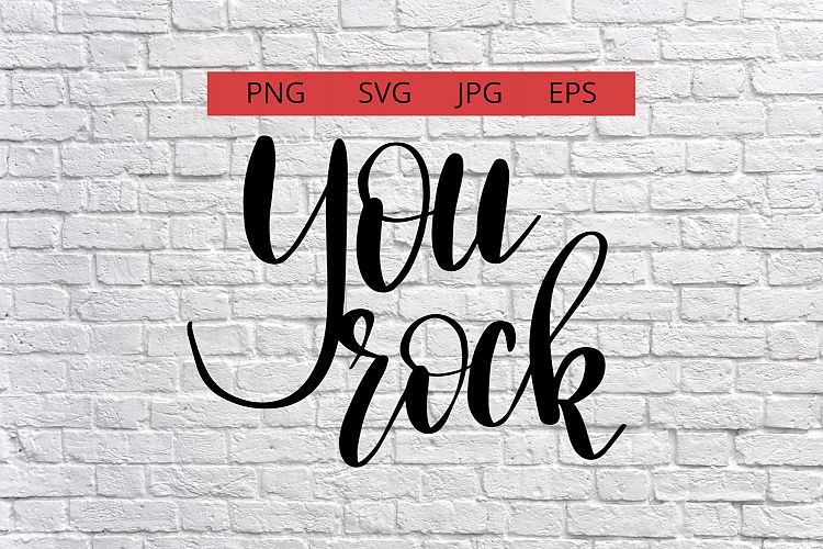 You rock